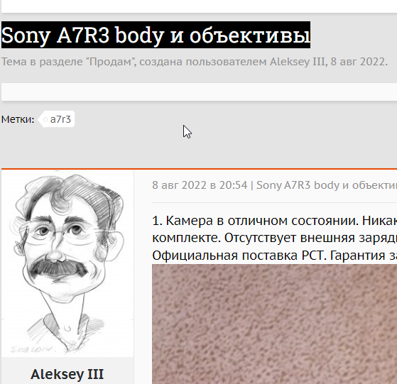 2022-09-10 15_47_18-Sony A7R3 body и объективы _ SonyClub.png