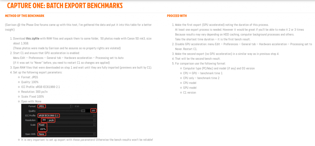 Capture One: Batch Export Benchmarks.png