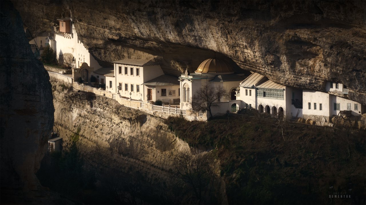 Бахчисарай самый уютное место монастырь в горах