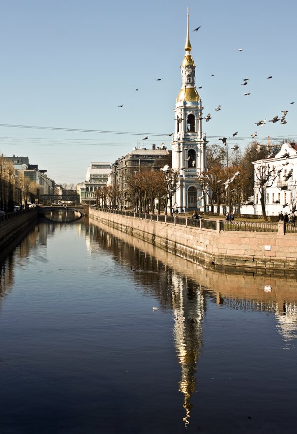 Колокольня никольского собора в санкт петербурге фото