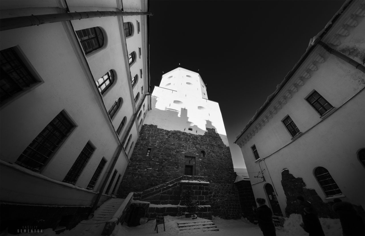 Viborg citadel inner Pano BW web.jpg