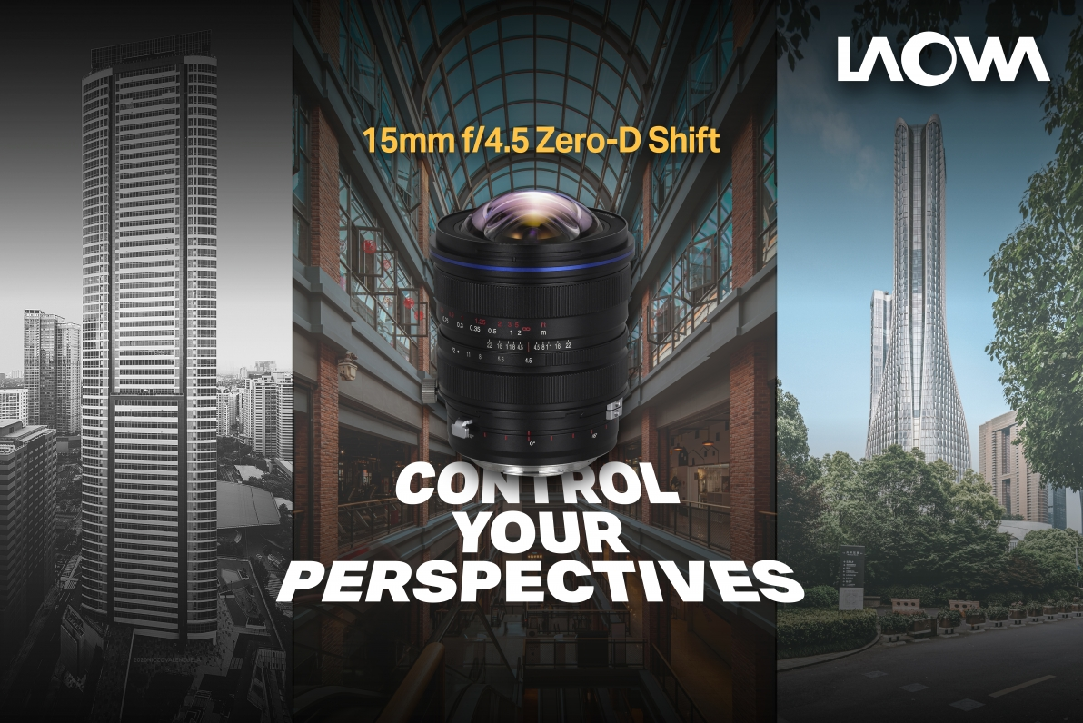 Laowa 15mm f/4.5 Zero-D Shift - новая веха в развитии оптики
