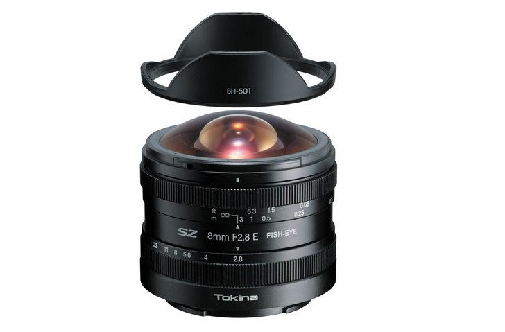 Tokina представила новый объектив SZ 8mm F2.8 E FISH-EYE