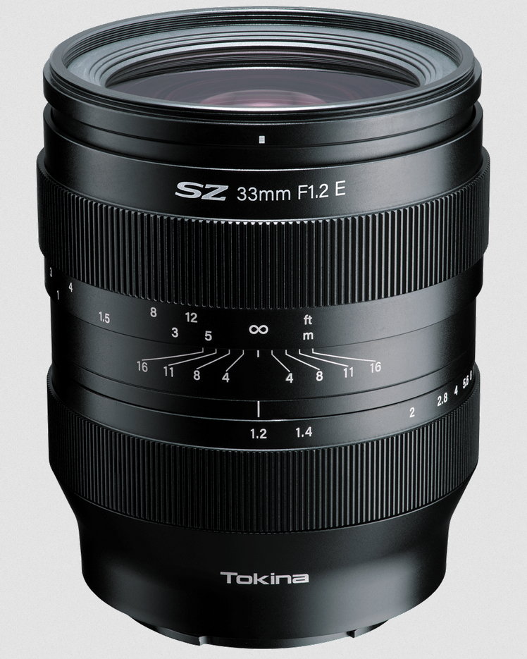 TOKINA представила объектив SZ 33mm F1.2 E