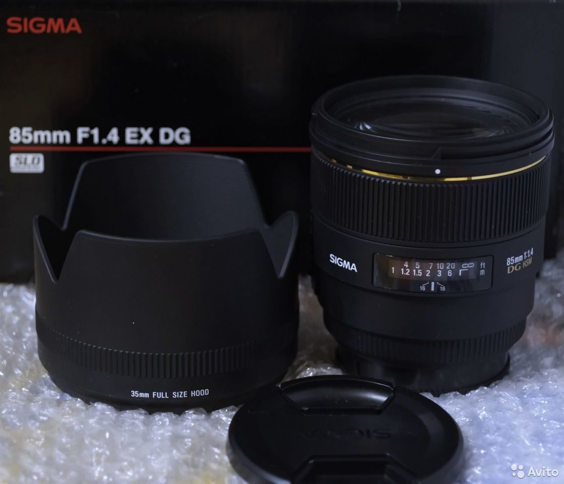 Sigma AF 85mm f/1.4 EX DG HSM (Sony-A)