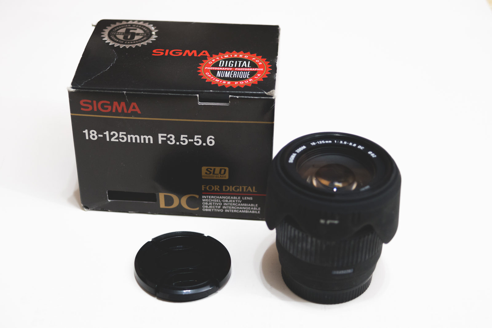 Sigma 18-125mm F3.5-5.6 DC (Sony/Minolta A)