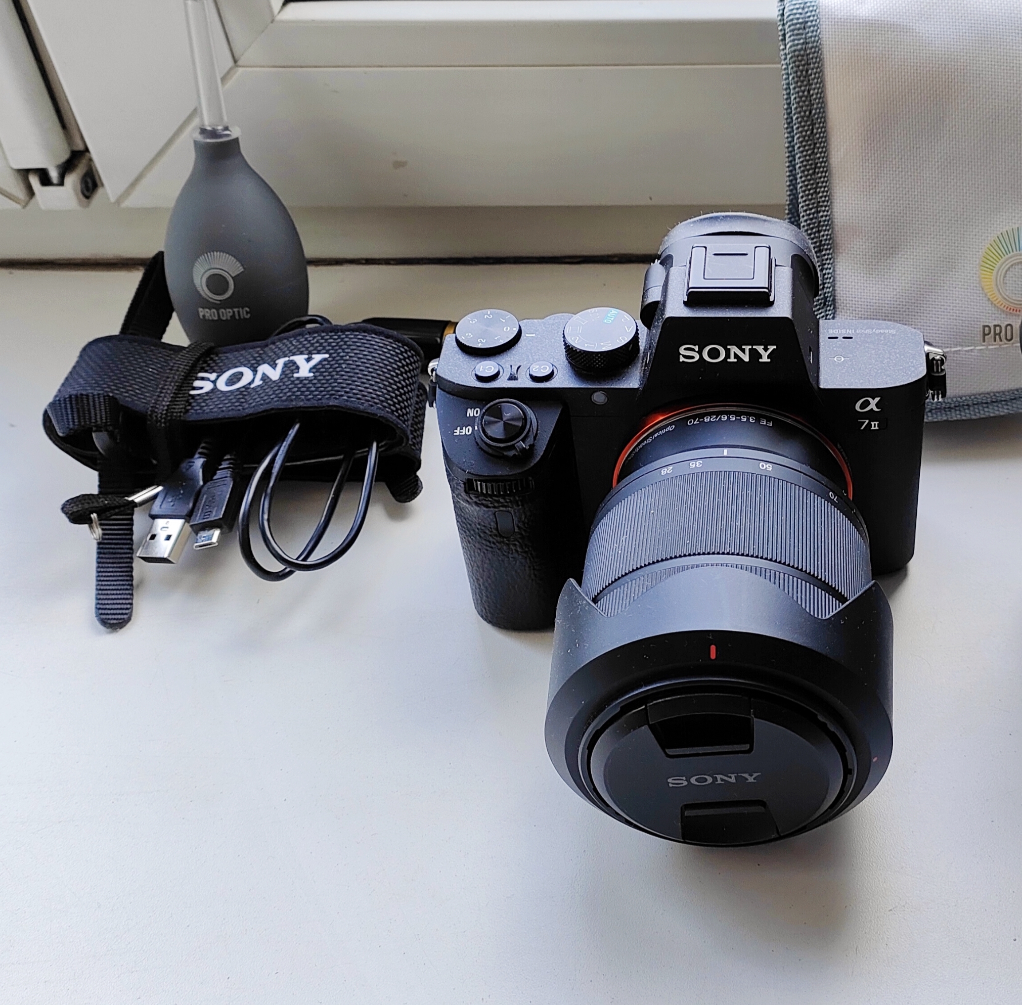 Sony a7 ii kit 28-70, 2120 снимков