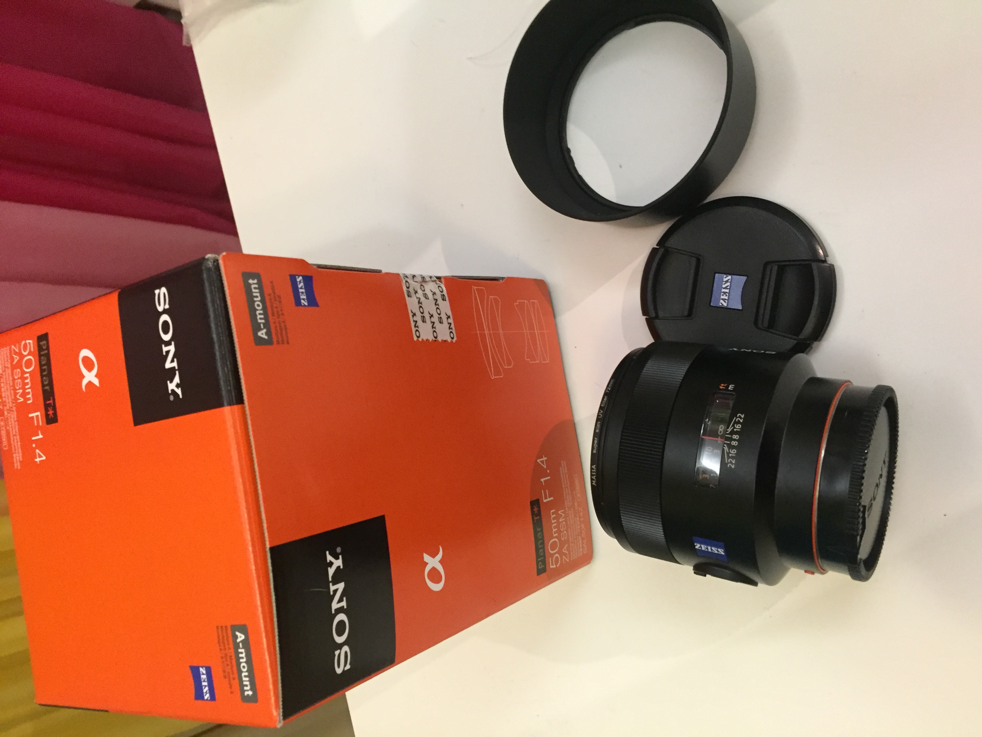 SAL50F14Z, он же Sony Planar T* 50 мм F1.4 ZA SSM