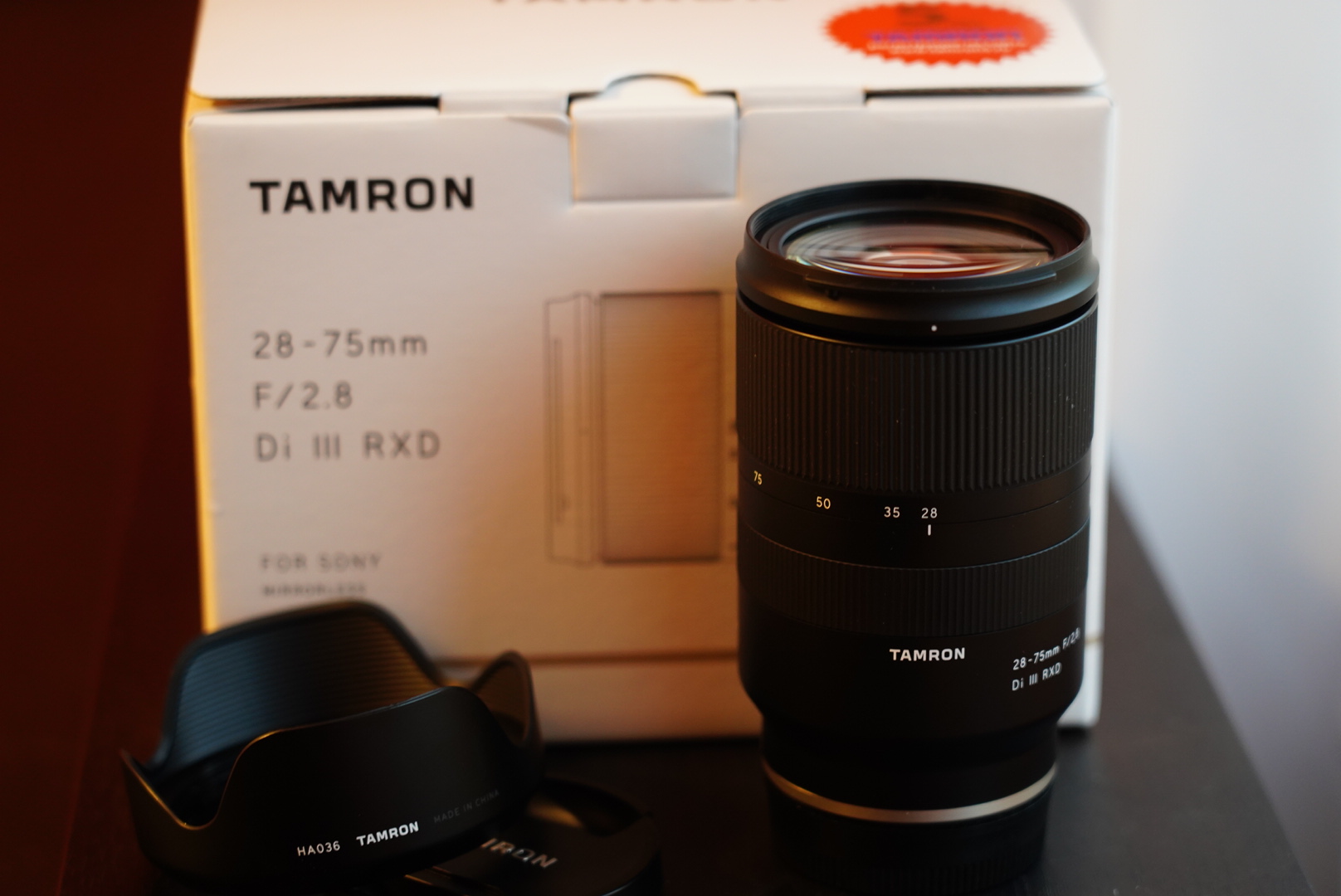 Объектив Tamron 28-75mm f/2.8 Di III Sony E A036