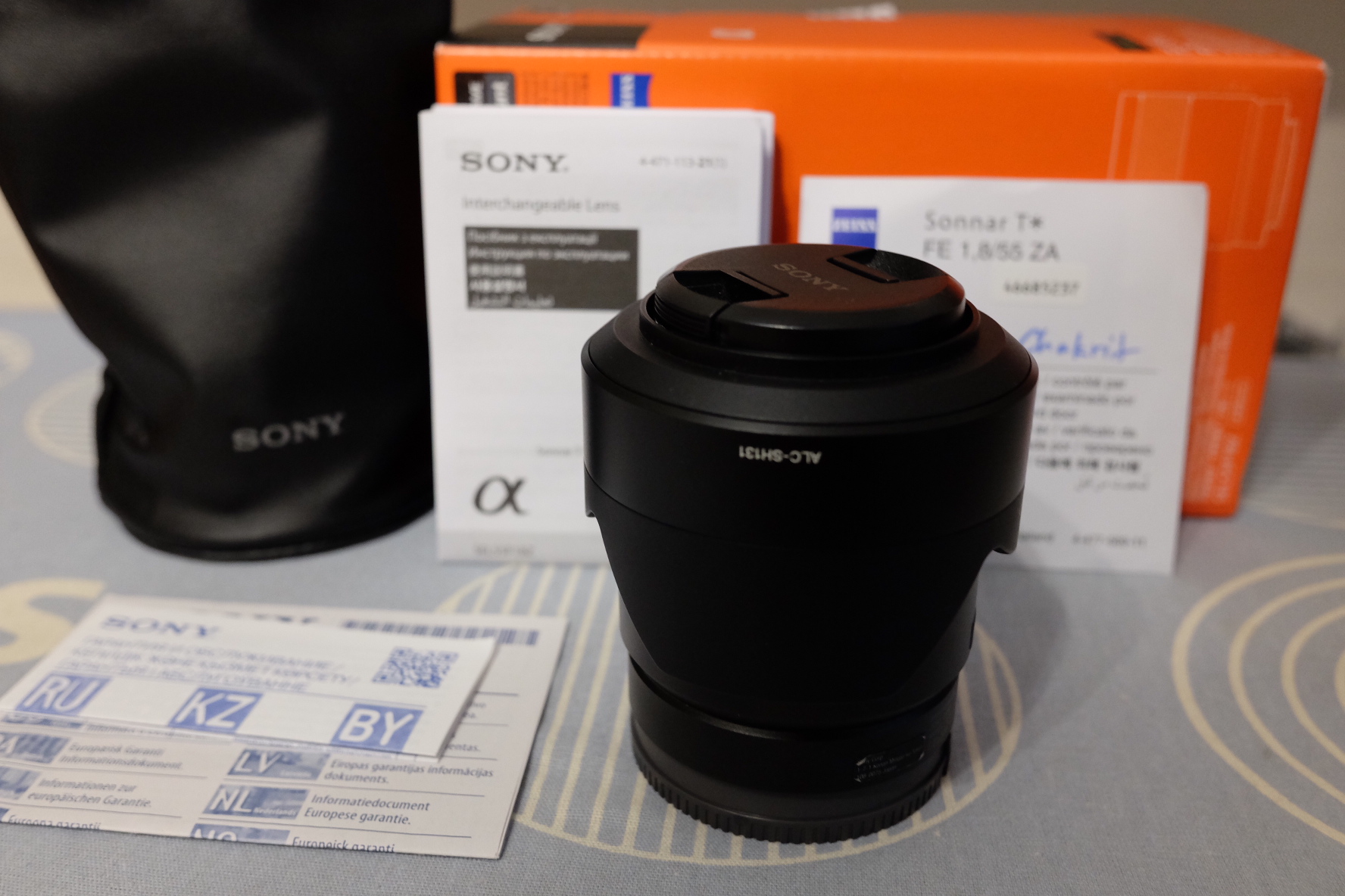 Sony 55 mm f 1,8 sel55f18z
