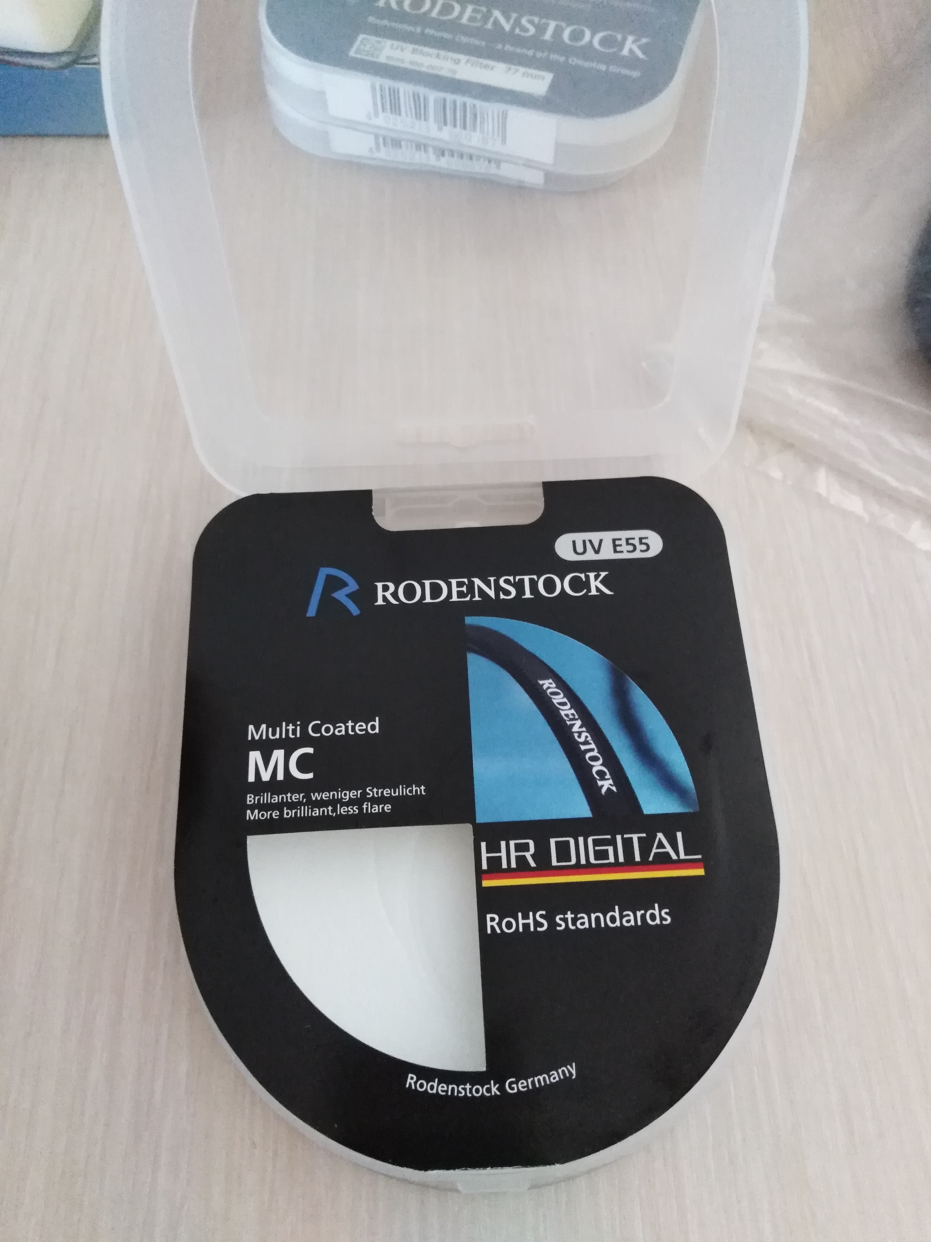 Фотофильтр Rodenstock MC HR Digital UV E55