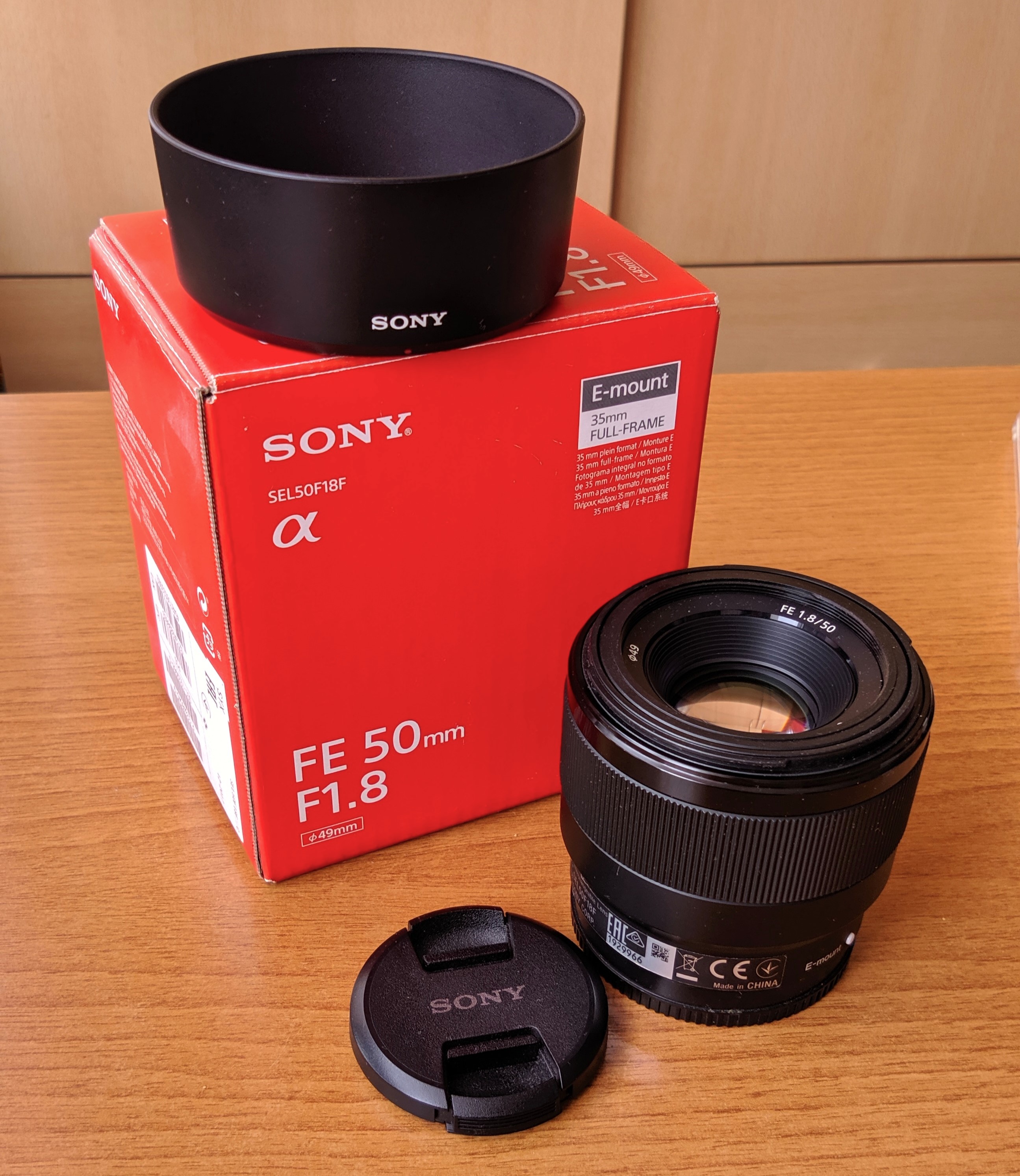 Sony FE 50mm F1.8