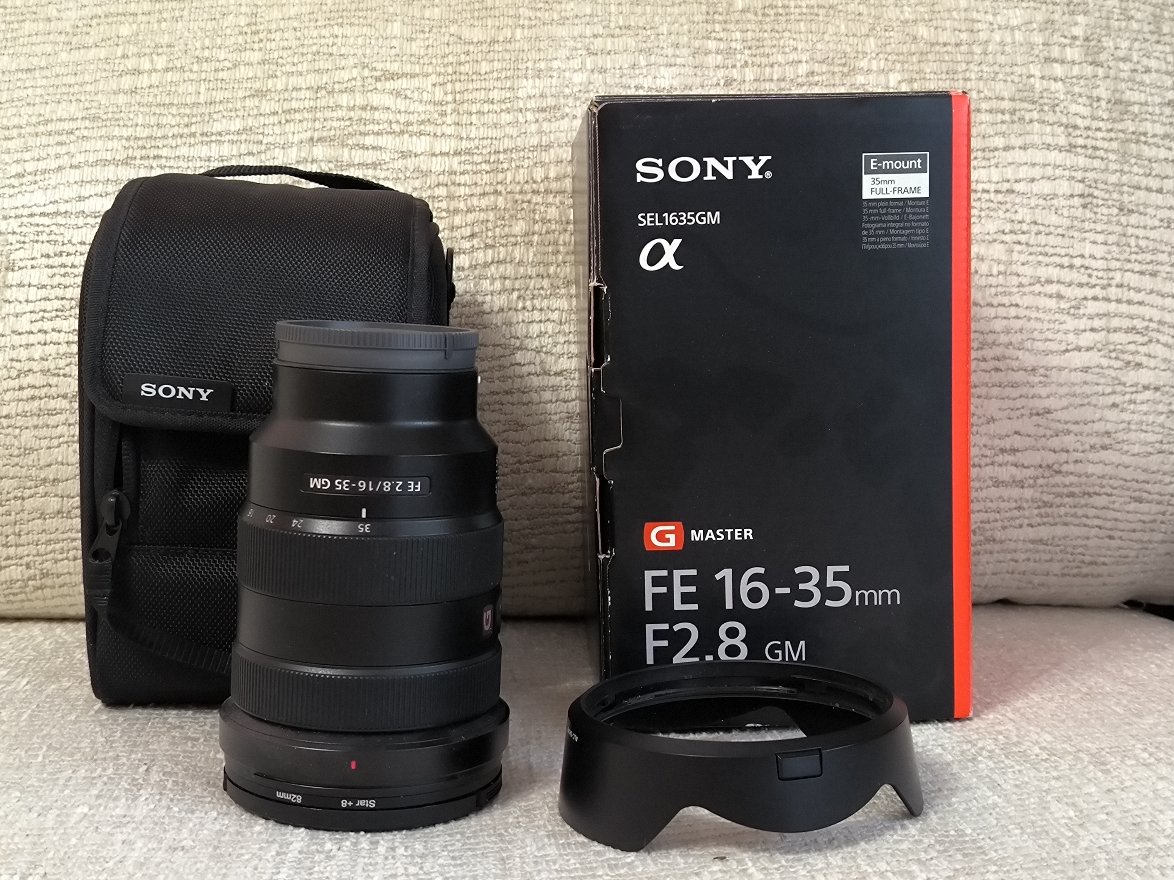 Продам объектив sony FE 16-35/2.8 G