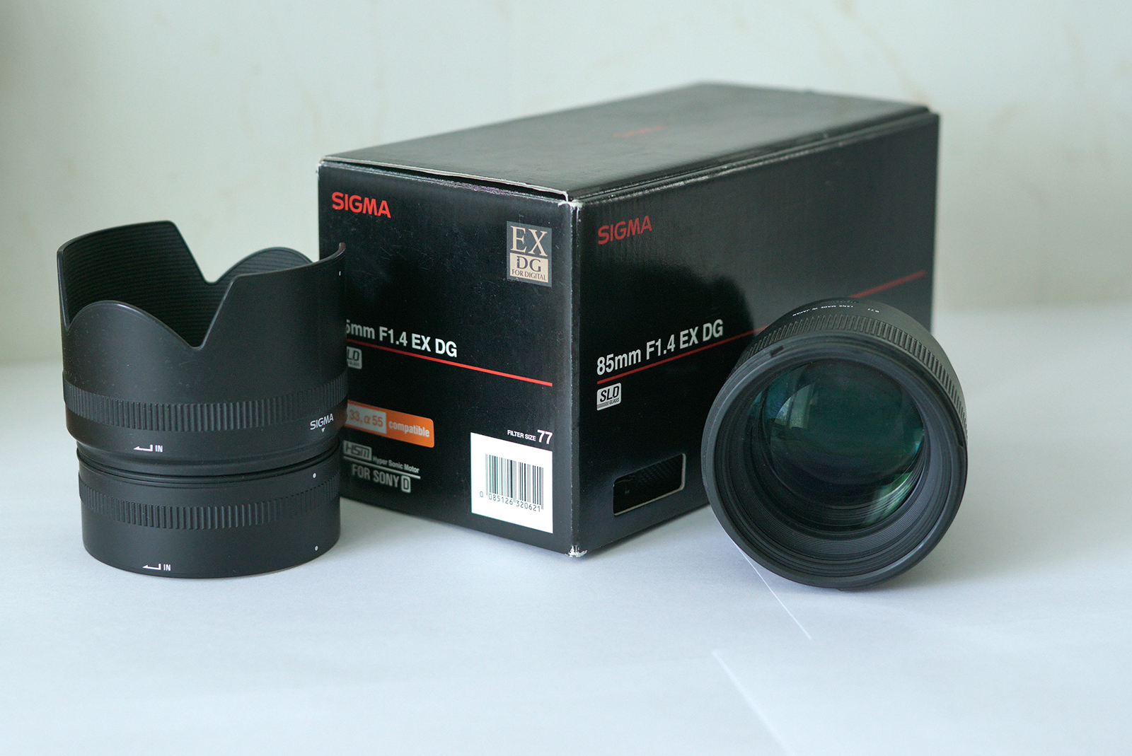 Sigma 85mm F1.4 EX DG для Sony A