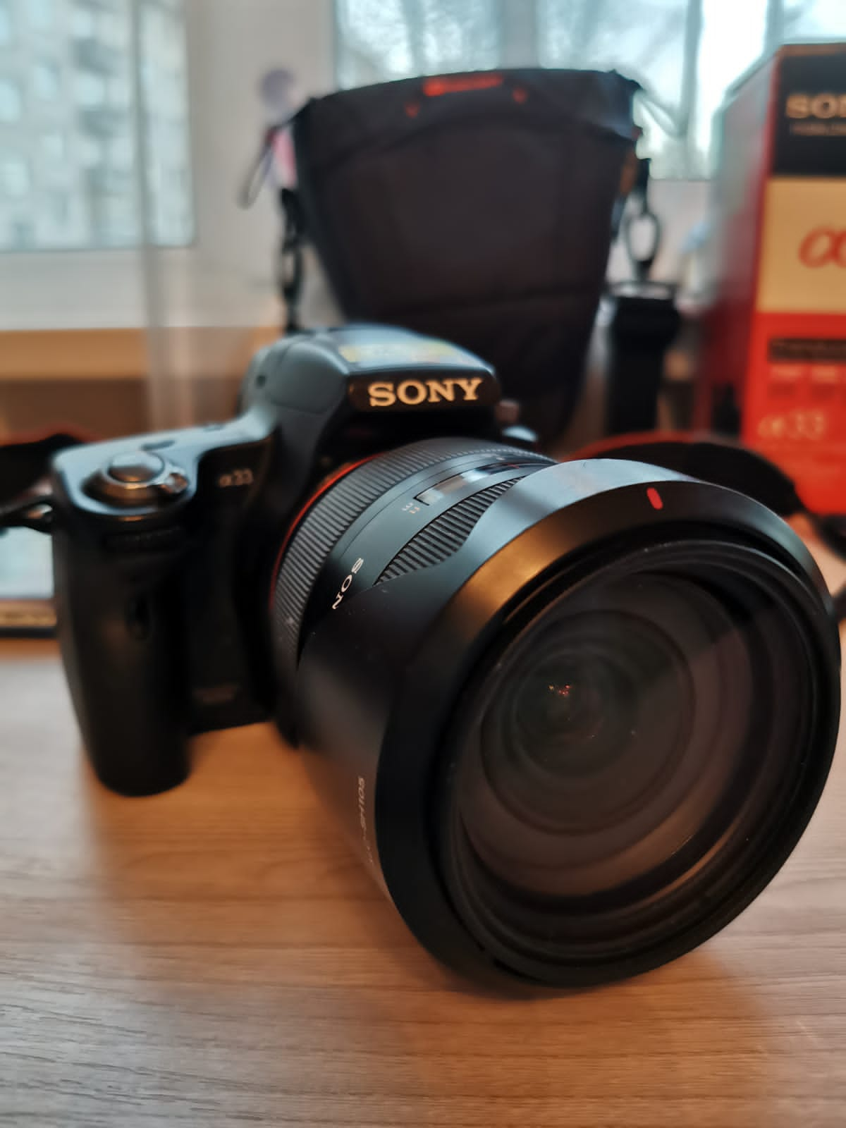 Фотоаппарат sony SLT-A33 с объективом SAL16105