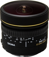 Sigma 8mm F3.5 Fisheye EX DG Circular