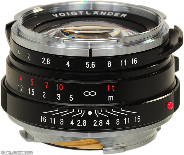 Voigtländer 40mm f/1.4 M-Mount NOKTON Classic 