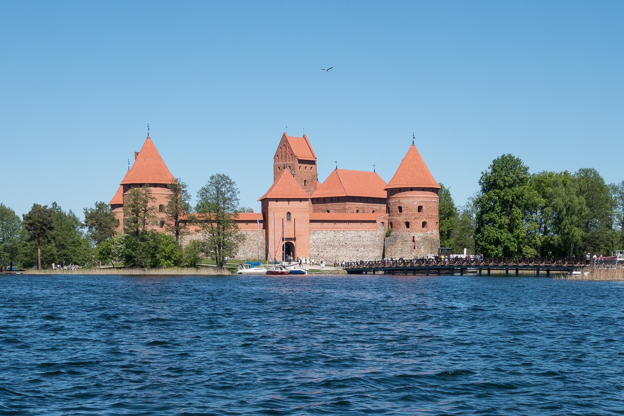 Литва Тракайский замок