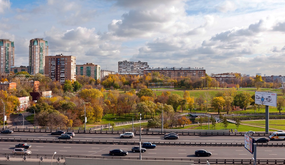 Золотая осень в Ростокино. Москва
