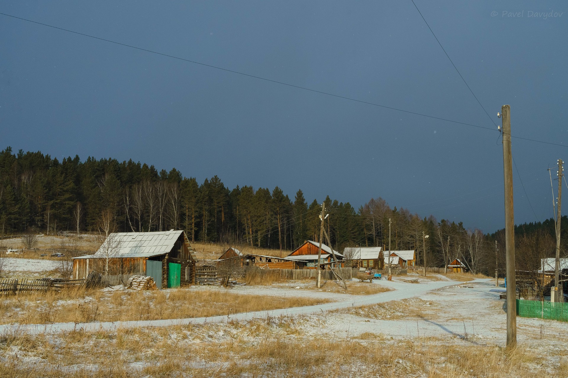 первый снег