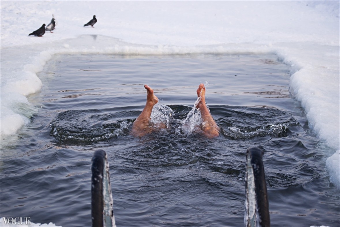 winter bathing