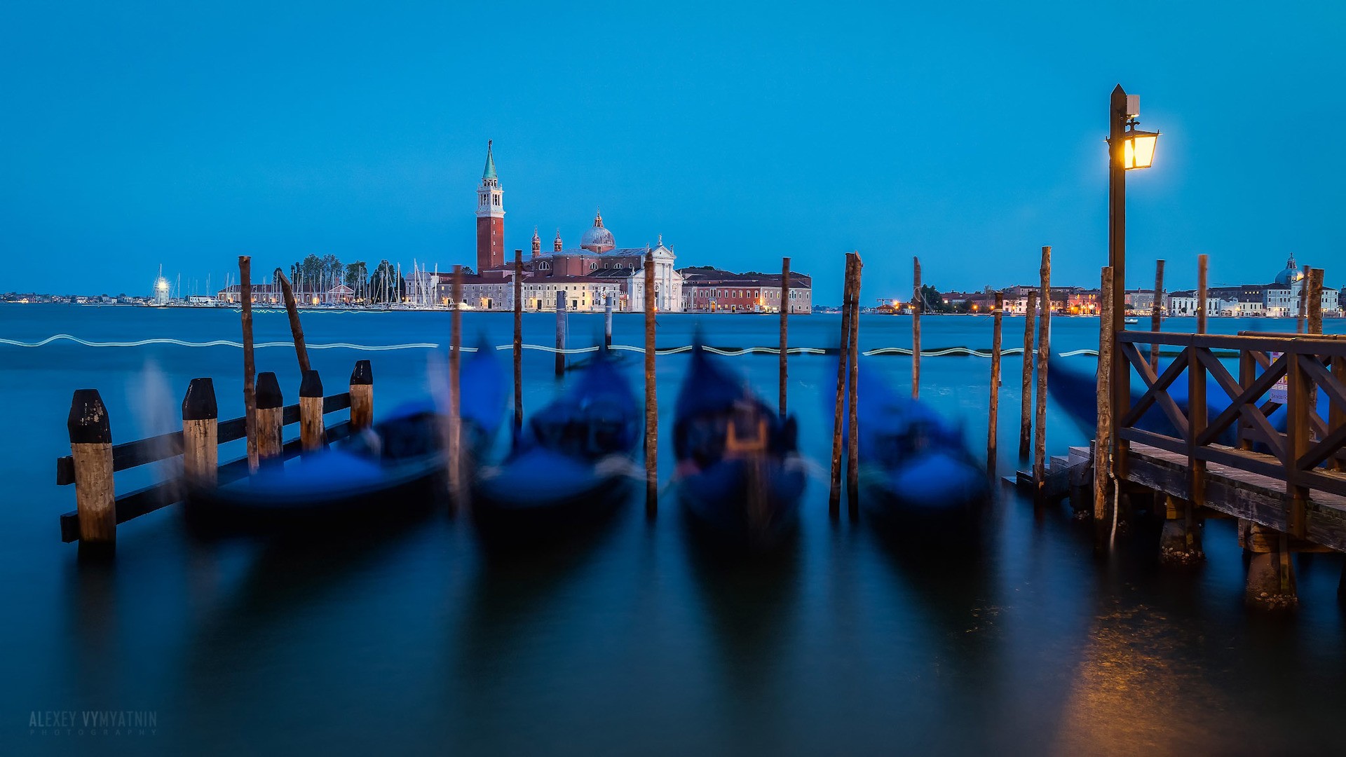 Venice in blue