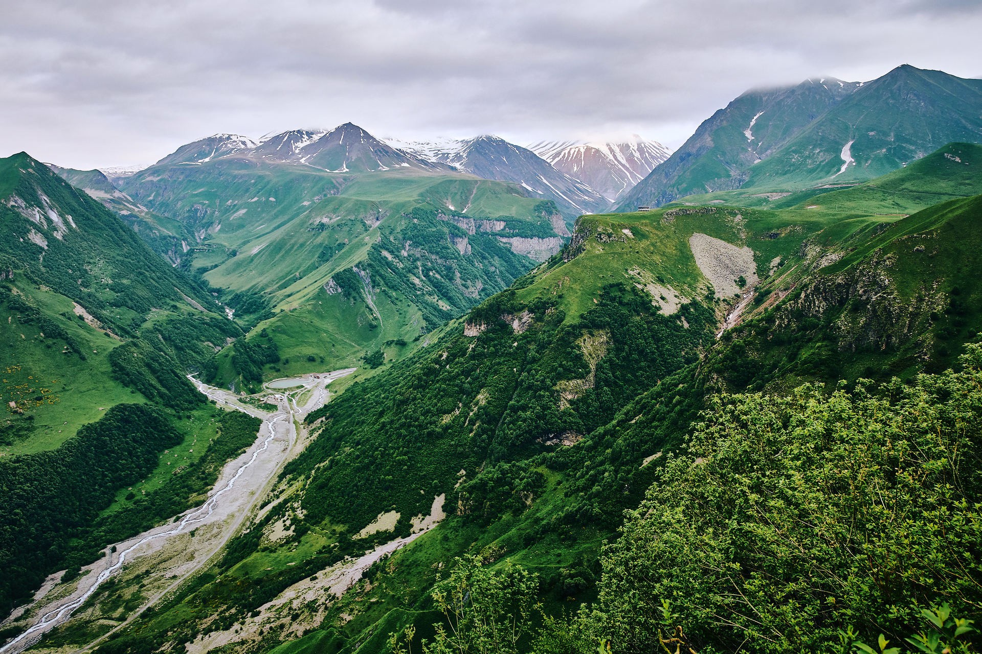 Утро в горах