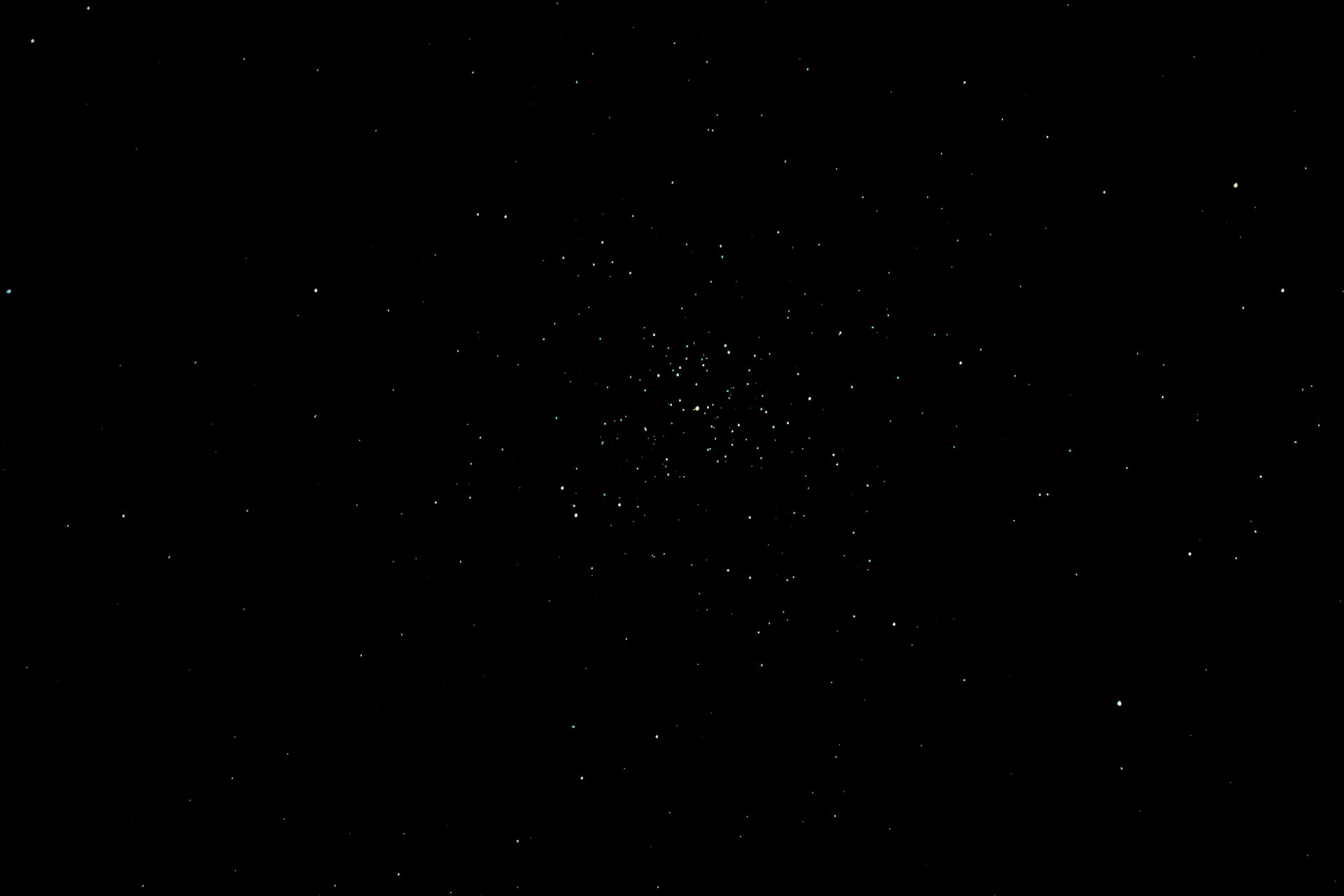 Звёздное скопление M37 в созвездии Возничего