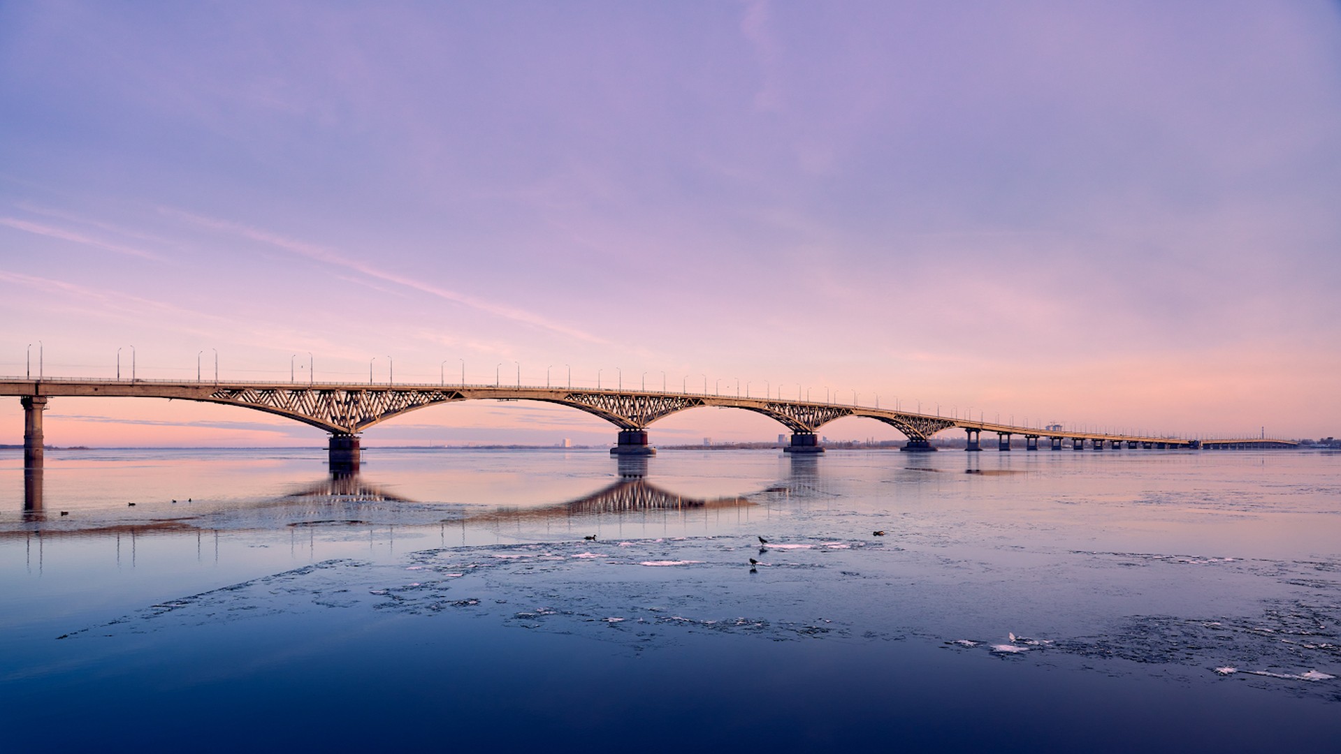 Волга в декабре