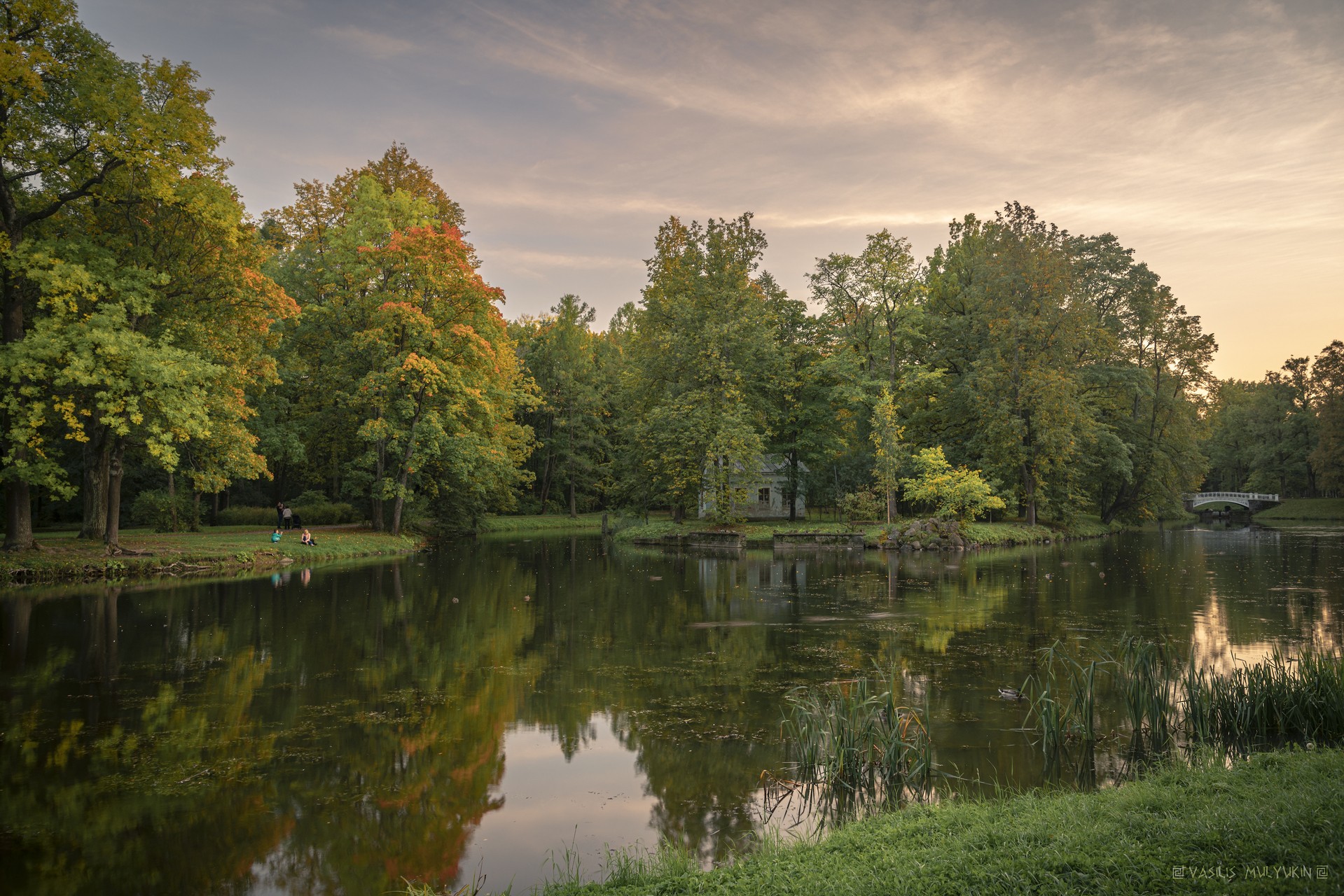 На закате, Царское село