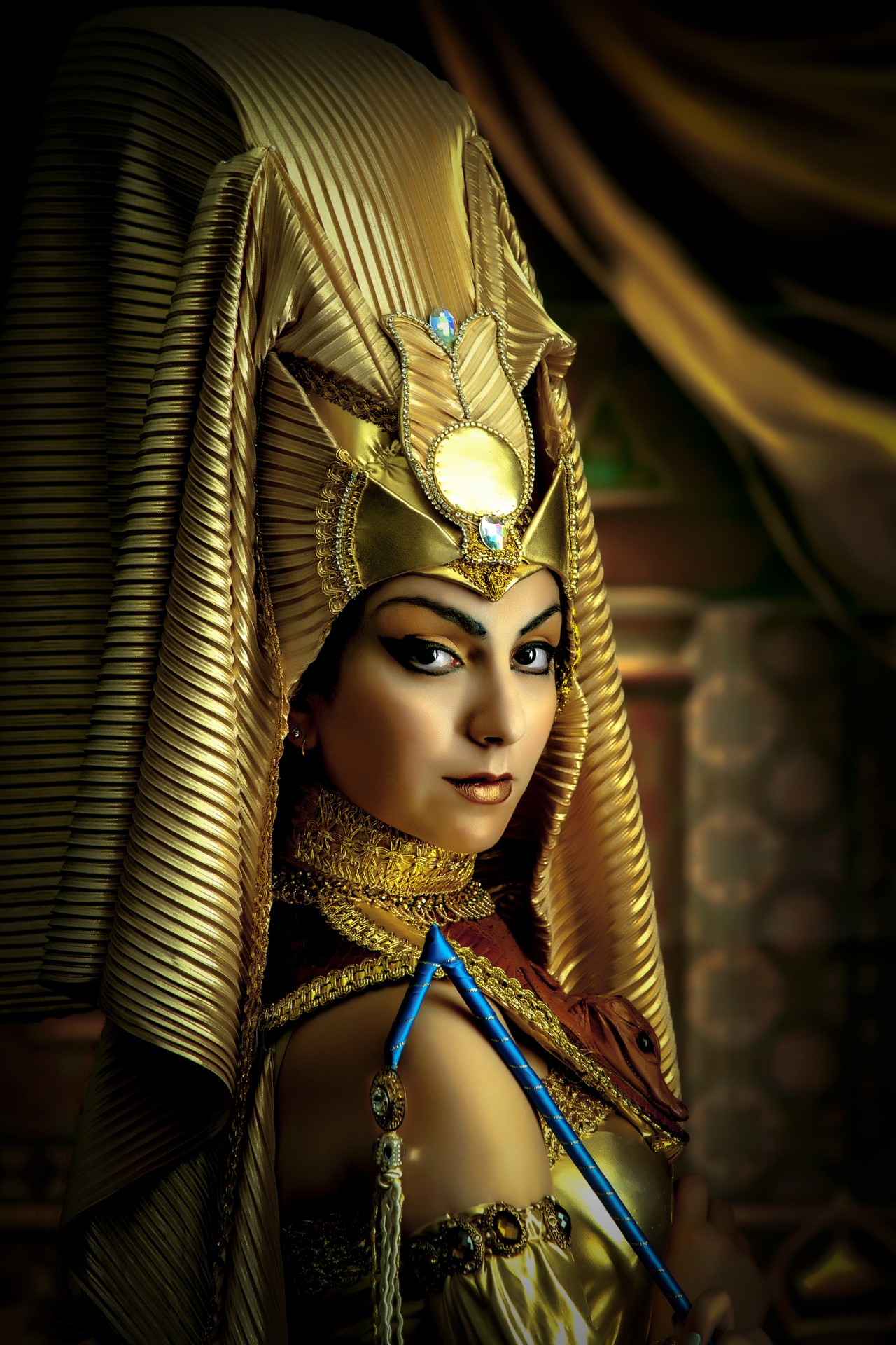 Гостья из Израиля в образе египетской царицы