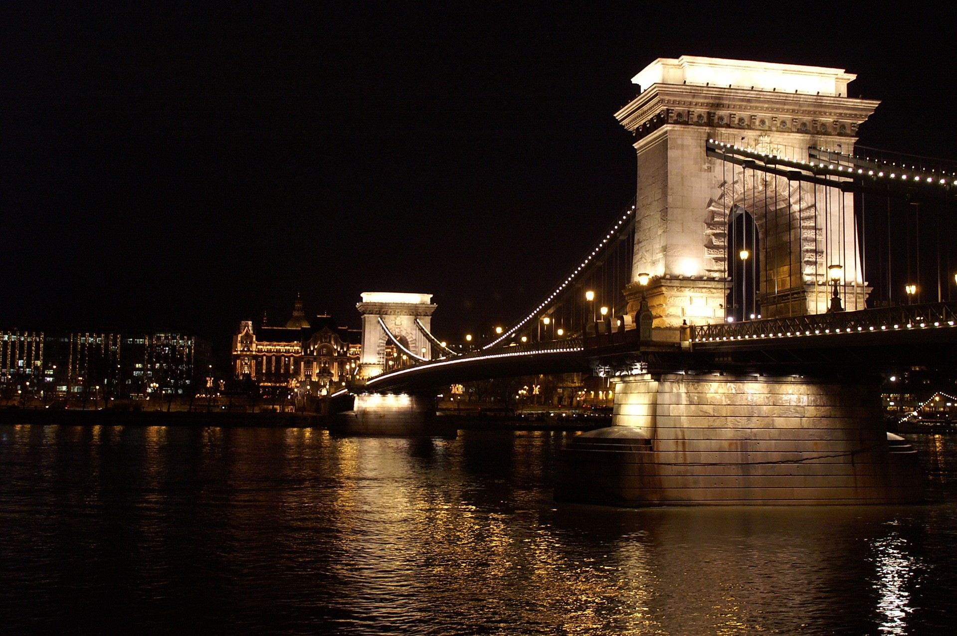 Цепной мост Сечени. Будапешт
