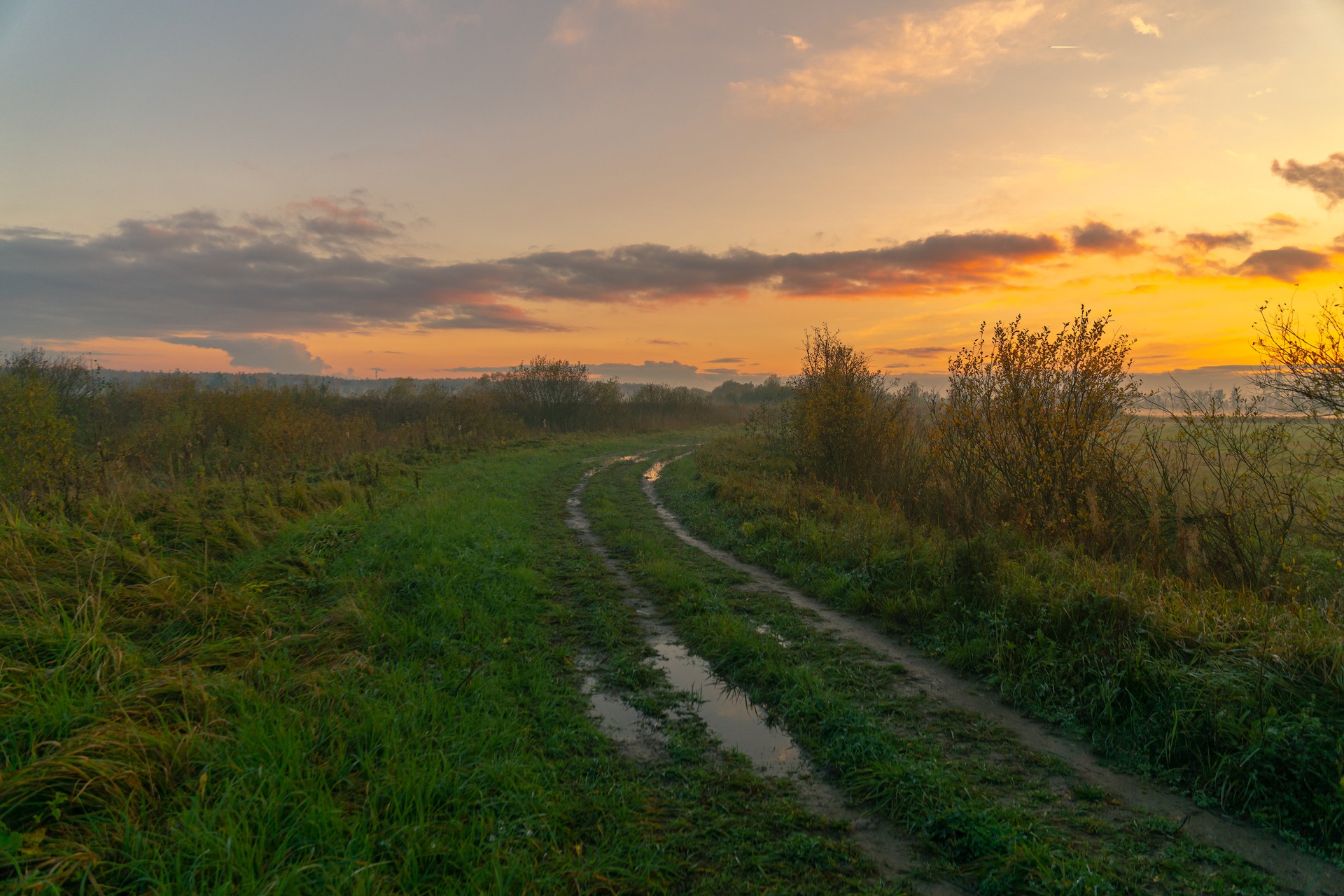 осенними дорогами