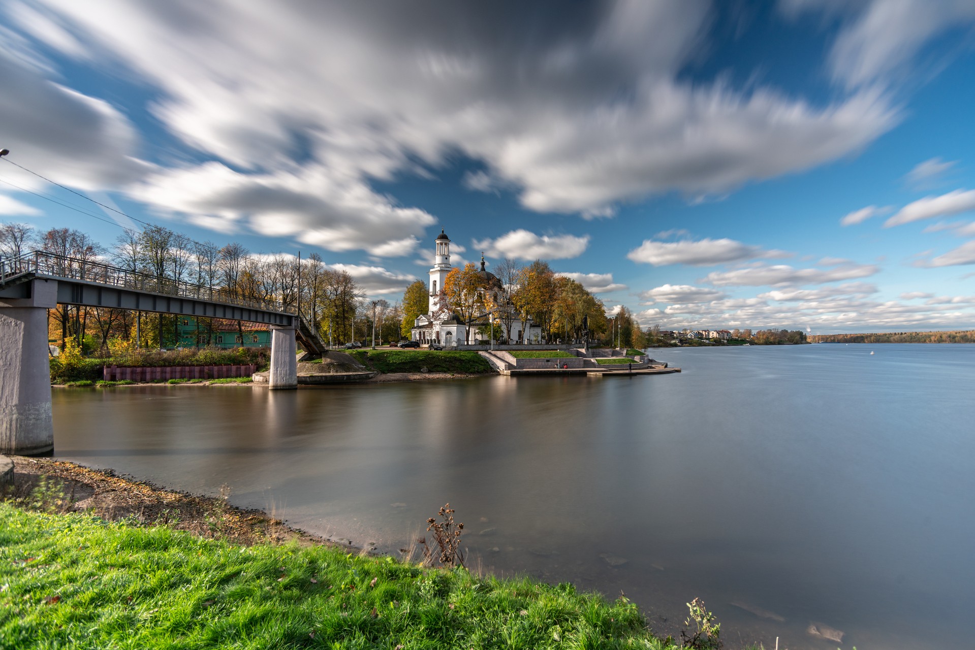 Усть - Ижора, река Нева, Церковь Александра Невского