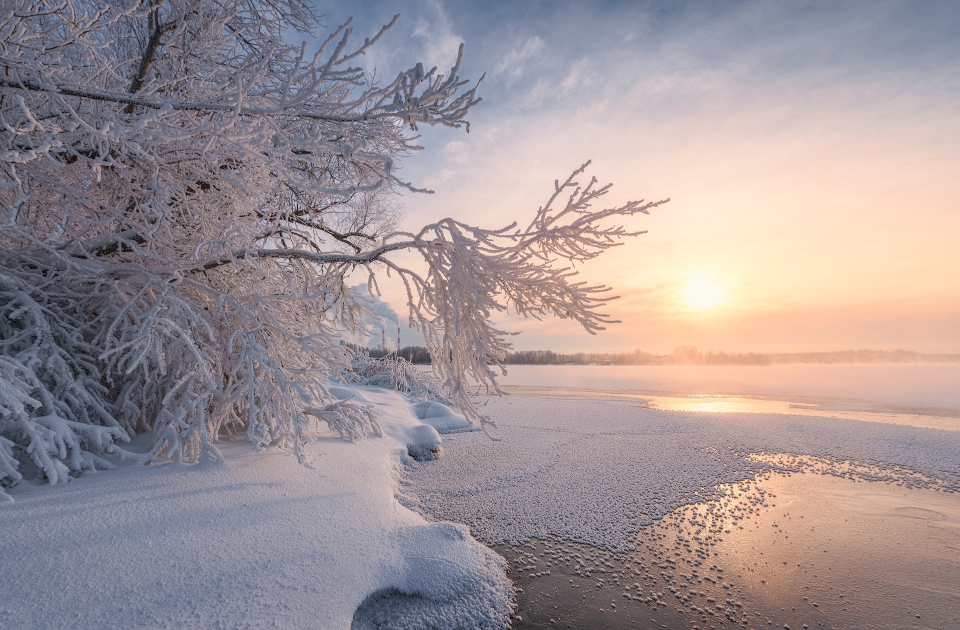 Зима на Святом озере