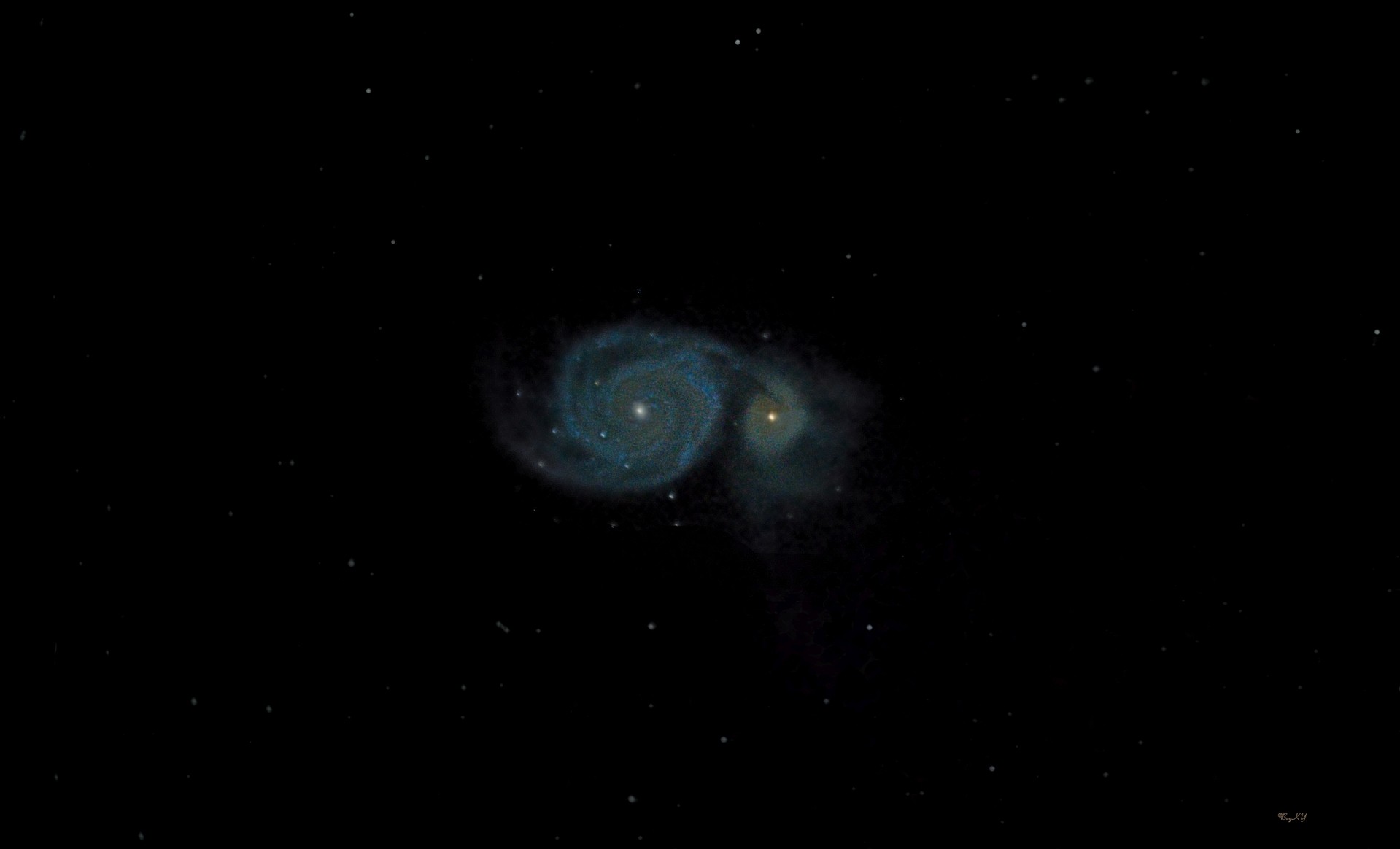 M51, галактика Водоворот