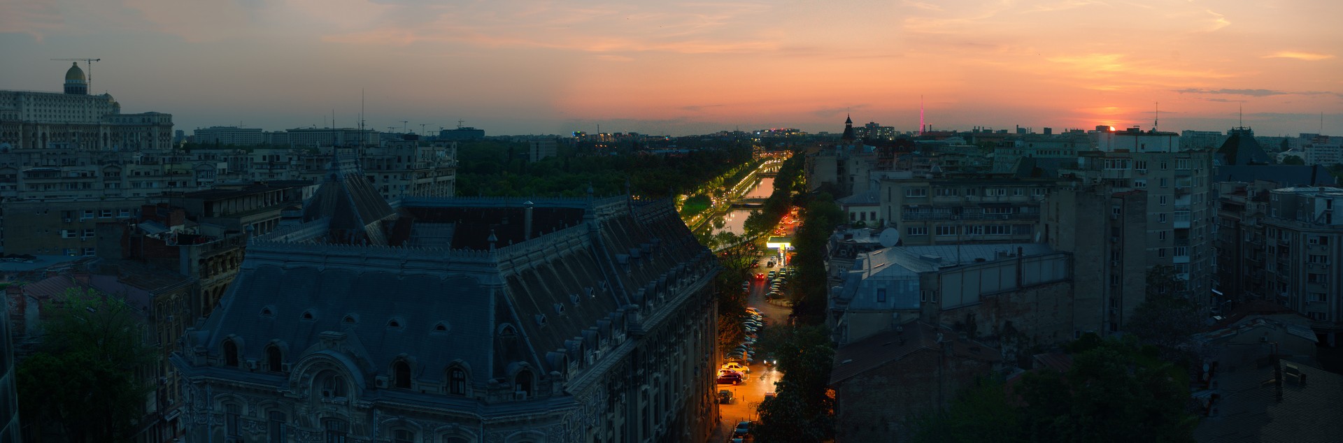 București apus de soare